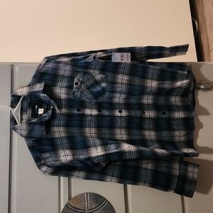 Boys Amplify Plaid Button down shirt